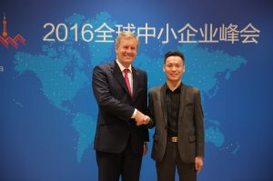 德國總統武爾夫與劉城佳林老師