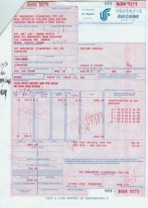 航空運單 航空運單