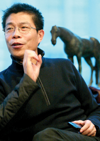 華誼兄弟影業投資公司負責人：王中軍