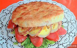 雞蛋火腿肉夾饃 雞蛋火腿肉夾饃