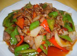 尖椒雞雜 尖椒雞雜