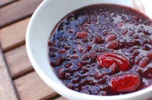 黑米紅棗粥 黑米紅棗粥