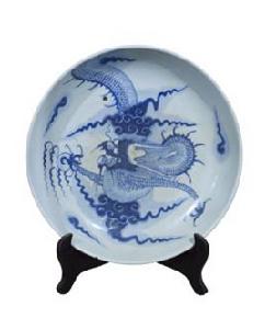 清代過牆龍盤 清代過牆龍盤