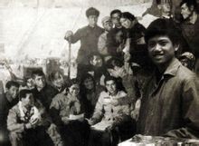 知青陳丹青在創作