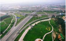 山東高速公路近景
