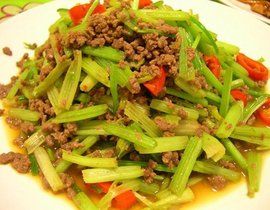 牛肉炒芹菜