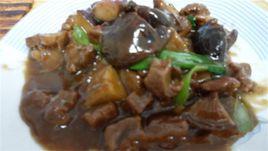香菇燒牛肉