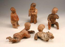 泥孩兒[宋代泥制玩具]