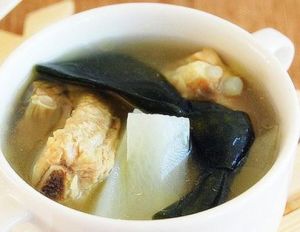 蘿蔔海帶排骨湯