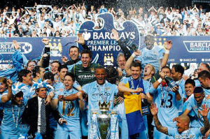 2011-12賽季，曼城首奪英超冠軍