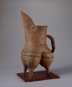 龍山文化紅陶鬹[故宮博物院藏文物]