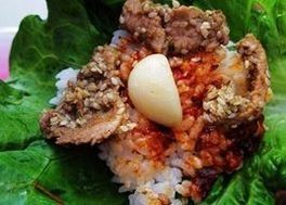 生菜包飯 生菜包飯