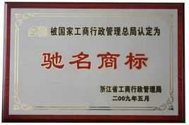 馳名商標認定 馳名商標認定