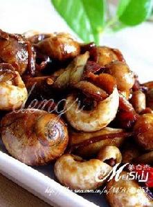 醬爆香螺 醬爆香螺