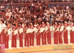 1984年奧運會日本女排獲得季軍