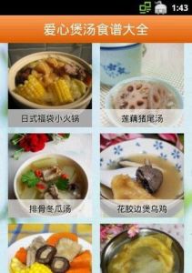 煲湯菜譜大全 煲湯菜譜大全