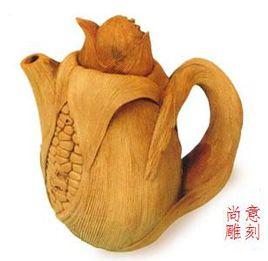 石雕茶具石壺 石雕茶具石壺