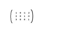 行最簡形矩陣 行最簡形矩陣