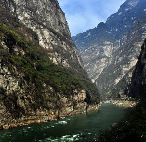 四川大渡河峽谷