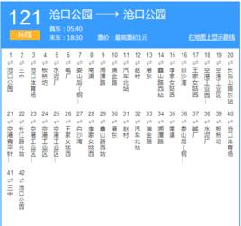 青島公交121路環線