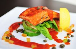 煎三文魚 煎三文魚