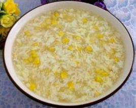 玉米葛根蛋花羹 玉米葛根蛋花羹