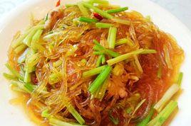 芹菜炒粉條 芹菜炒粉條