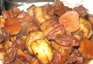 燜慈姑燒肉 燜慈姑燒肉