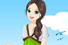 海灘美麗女孩 海灘美麗女孩