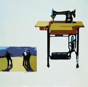 雲彩NO&middot;6 150&times;150cm 布面油畫 2010年