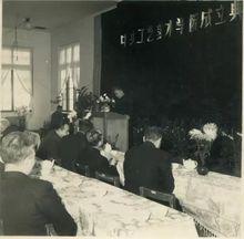 1956年11月1日，中央工藝美術學院成立典禮