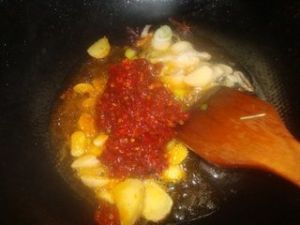 雞肉丸煮豆苗 雞肉丸煮豆苗