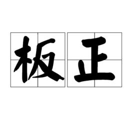 板正 板正