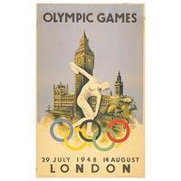1948年倫敦奧運會海報