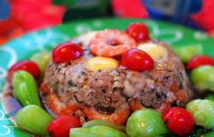 冬菇鮮蝦蒸肉餅 冬菇鮮蝦蒸肉餅