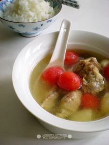 通心菜荸薺排骨湯 通心菜荸薺排骨湯