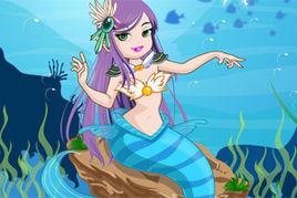 可愛美人魚女孩 可愛美人魚女孩