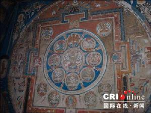 上千年的壇城壁畫