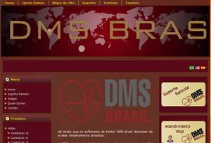 DMS 在巴西分公司的Holter服務中心網站