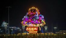 2018年國慶主題花壇