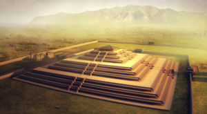 驪山皇陵復原圖