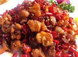 辣子雞丁可麗脆餅 辣子雞丁可麗脆餅