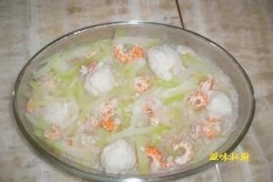 節瓜冬粉燴海鮮 節瓜冬粉燴海鮮