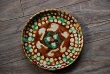 唐鞏義窯三彩雙系罐 唐鞏義窯三彩雙系罐