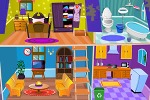 收拾娃娃的小屋 收拾娃娃的小屋