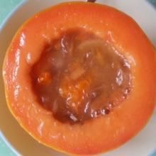 桂花蓮子銀耳木瓜盅 桂花蓮子銀耳木瓜盅