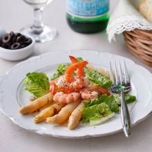 鮮蝦白蘆筍沙拉 鮮蝦白蘆筍沙拉
