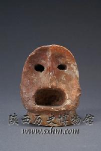 新石器時代陶塑人頭像 新石器時代陶塑人頭像