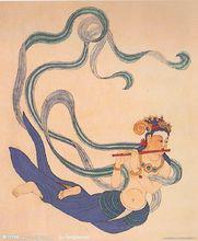 張大千繪敦煌飛天