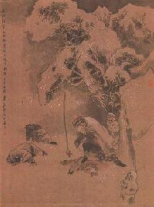 林教頭風雪山神廟[《水滸傳》中的情節]